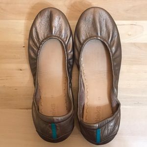 Metallic Bronze Tieks size 11